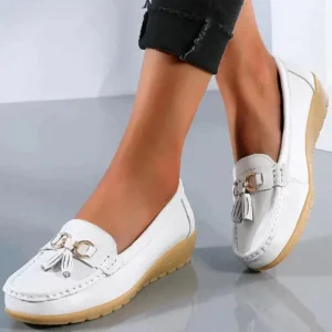 Femmes Slip Sur Mocassins Basses | Décontractées