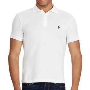 RALPH LAUREN Polo Slim Fit White