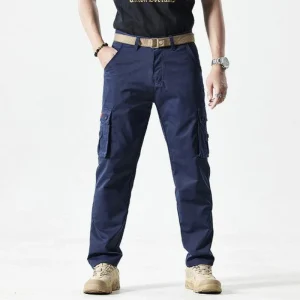 Clovis | Pantalon Cargo Pour Homme | Noir