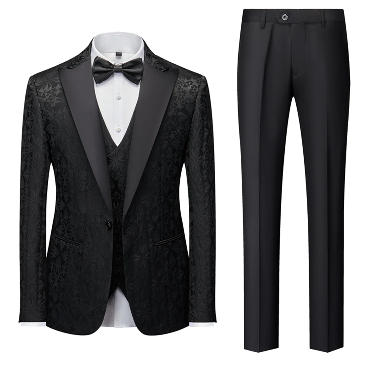 Costume 3 Pièces Imprimé Invité De Mariage Pour Homme | Classique – Image 4