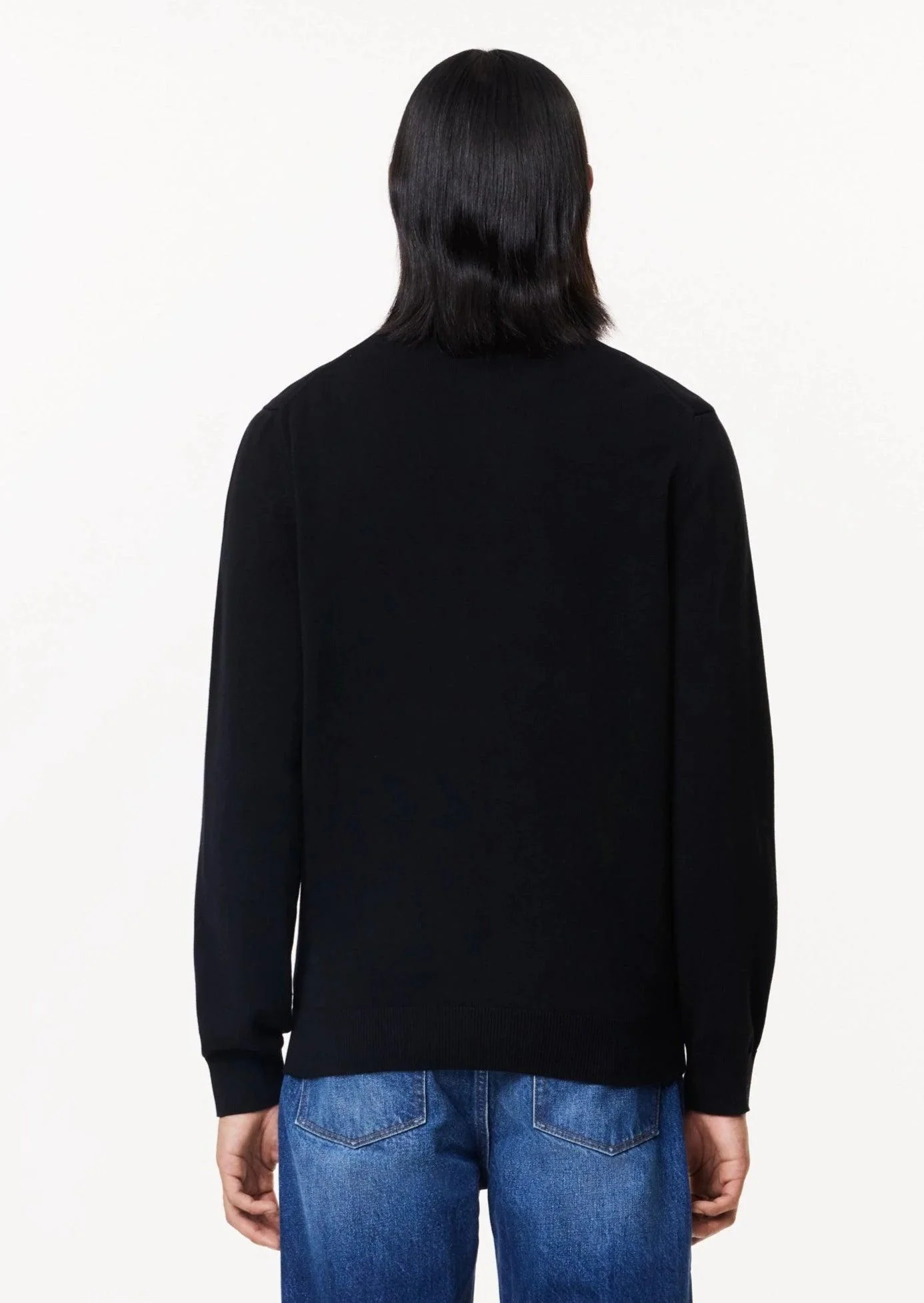 Gilet zippé Lacoste noir – Image 3