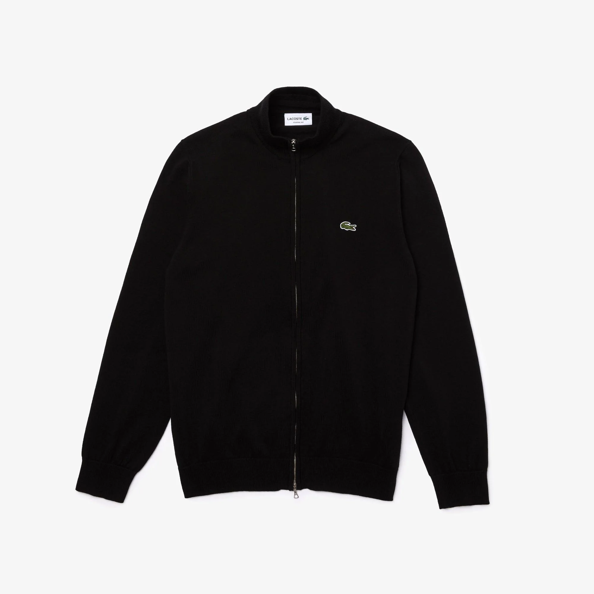 Gilet zippé Lacoste noir – Image 9