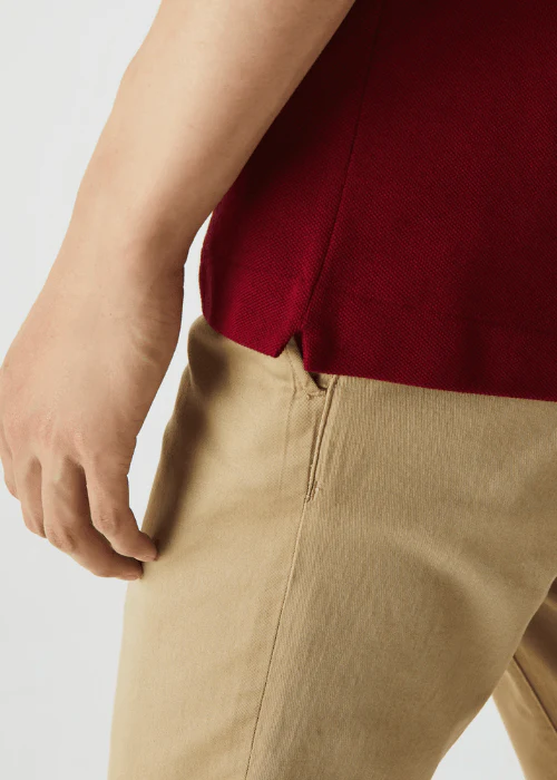 Polo L.12.12 Lacoste bordeaux – Image 5
