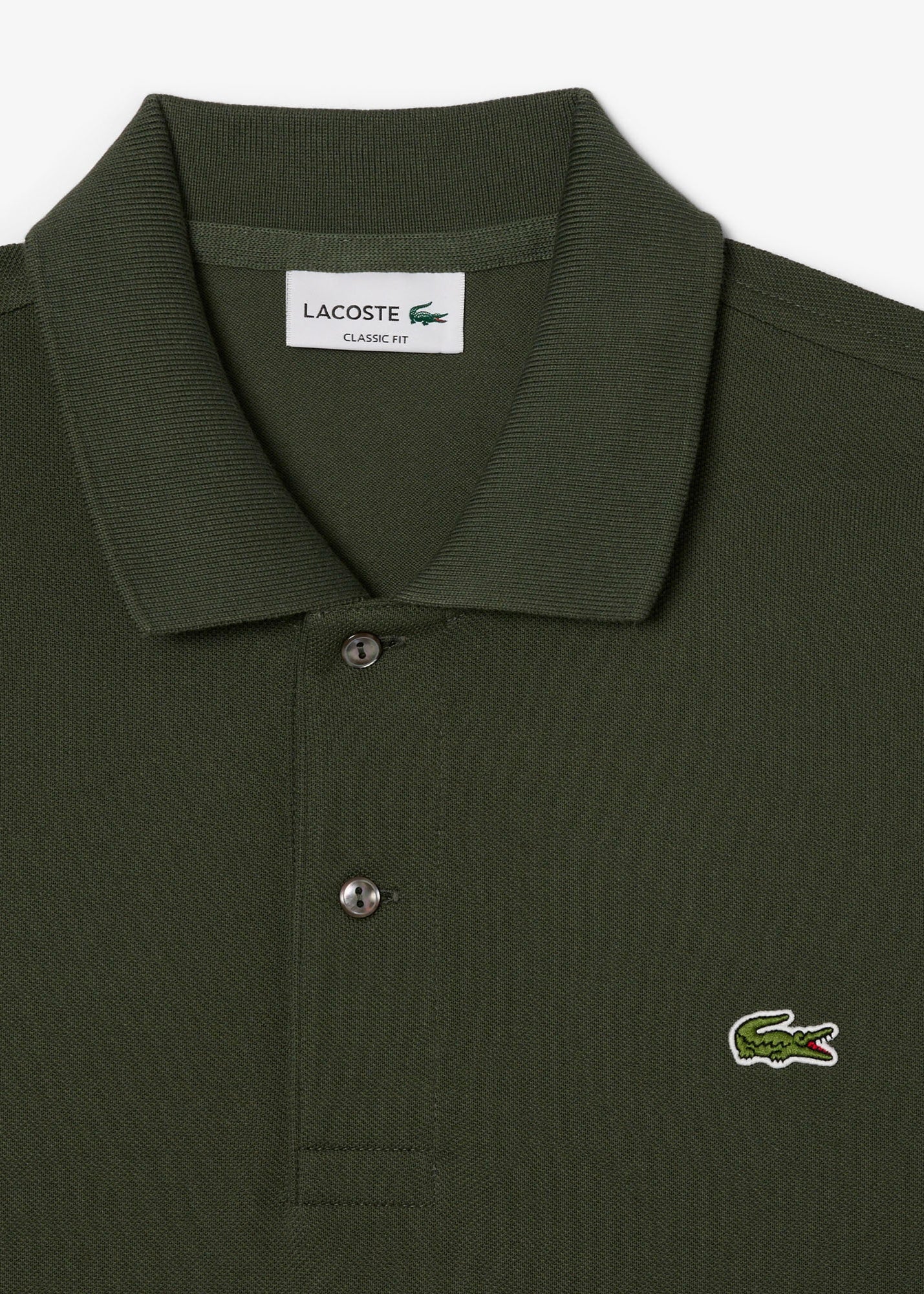 Polo L.12.12 Lacoste vert – Image 4