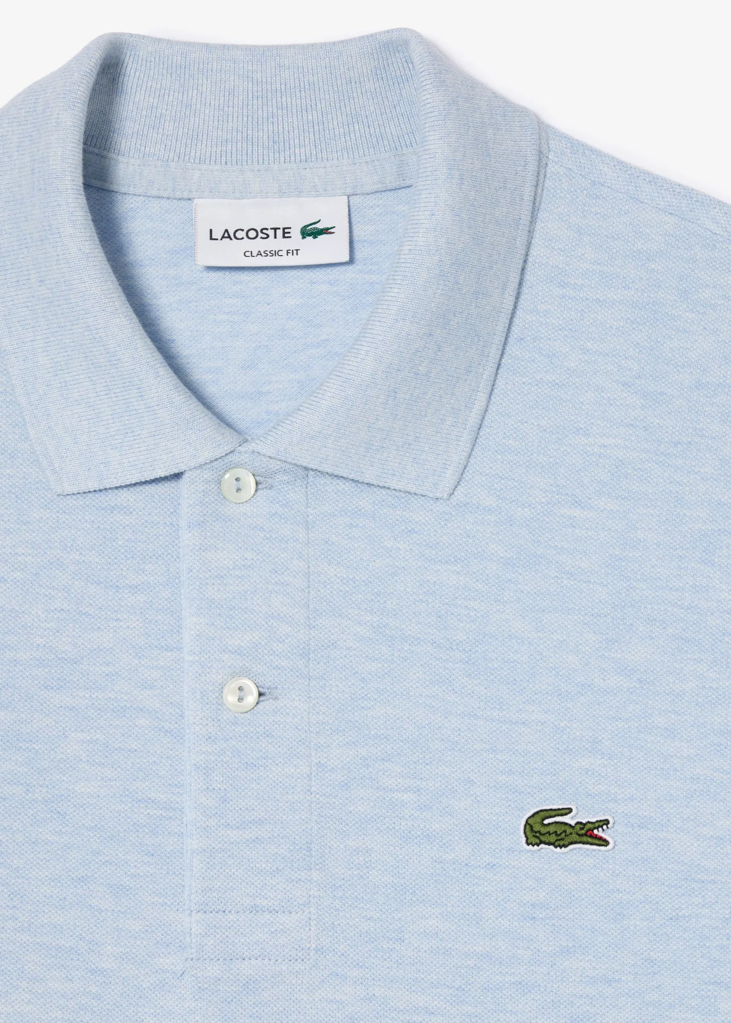 Polo Lacoste bleu chiné – Image 5