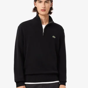 Pull camionneur Lacoste noir