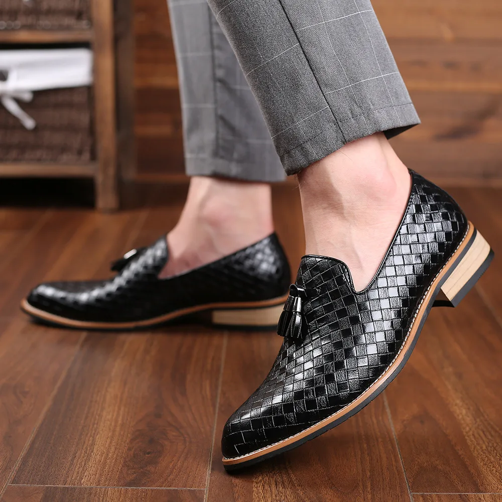 Invités De Mariage Mocassins À Pompons Pour Homme | Classiques