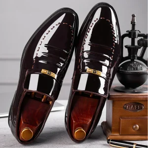 Invités À Un Mariage Mocassins Bout En Amande Pour Homme | Formels