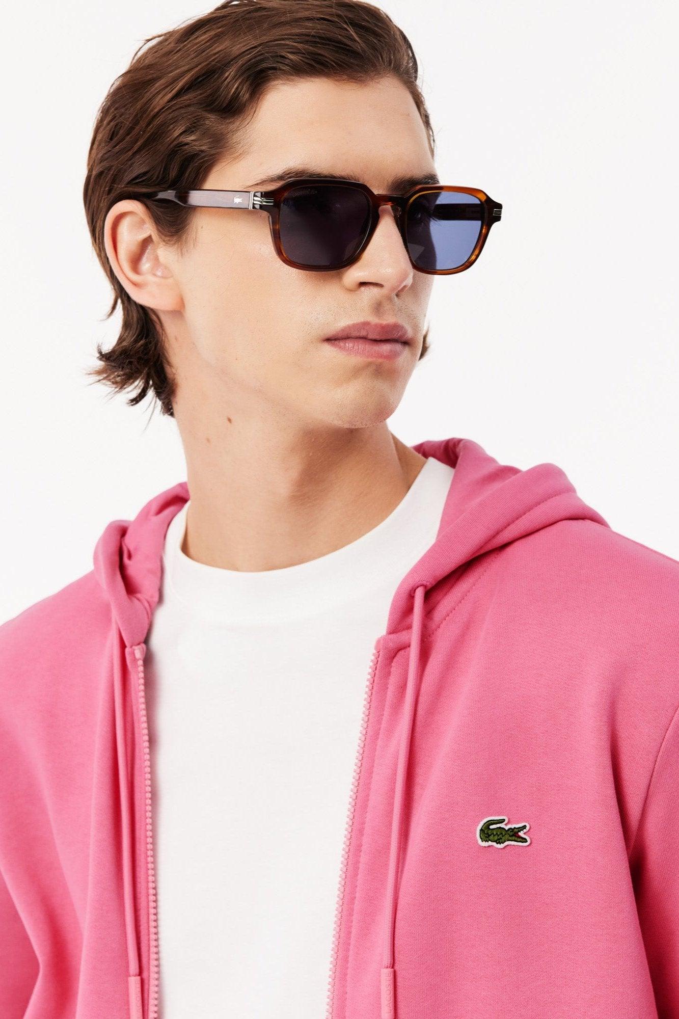 Sweat à capuche Lacoste rose – Image 2