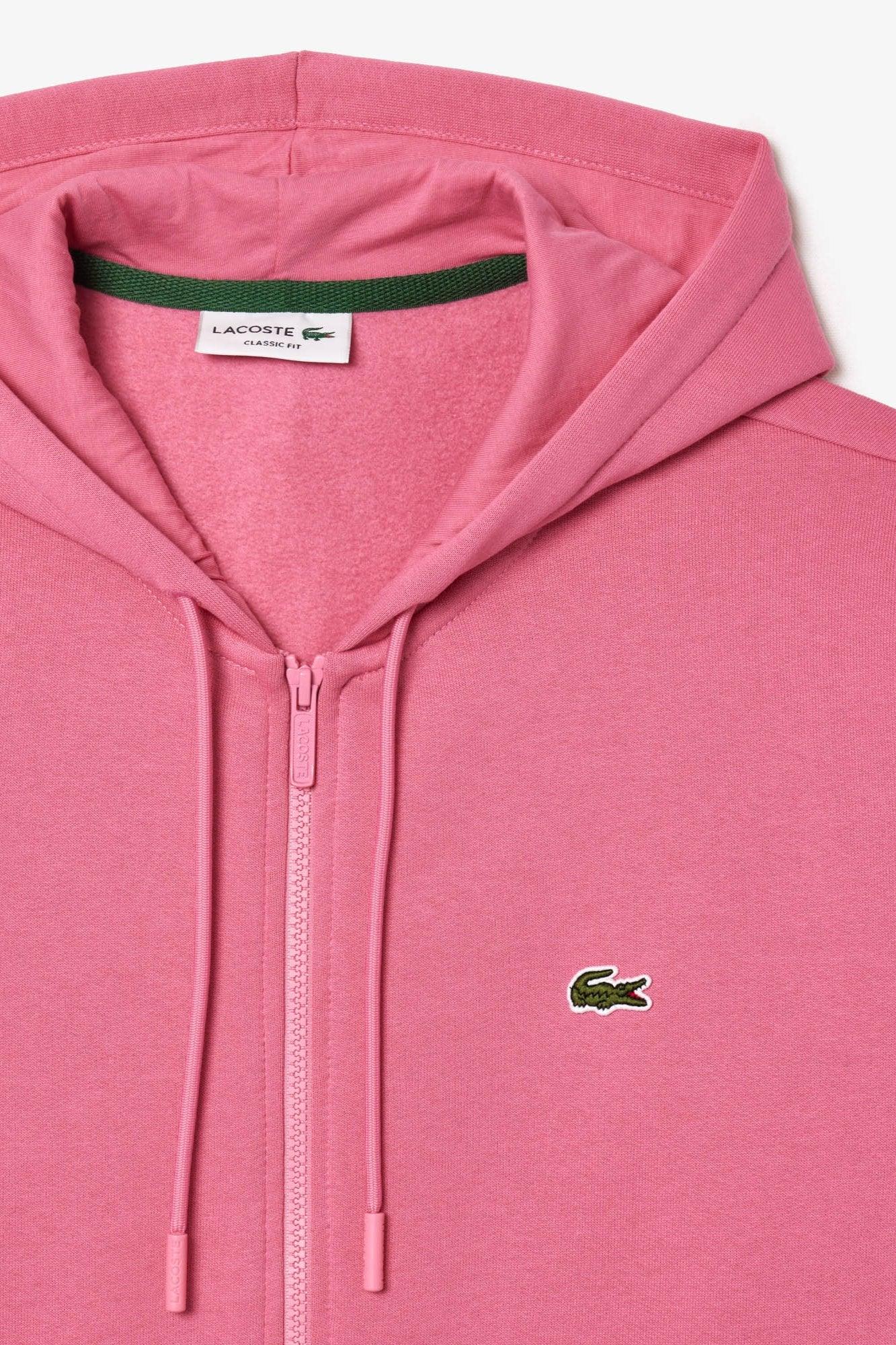 Sweat à capuche Lacoste rose – Image 6