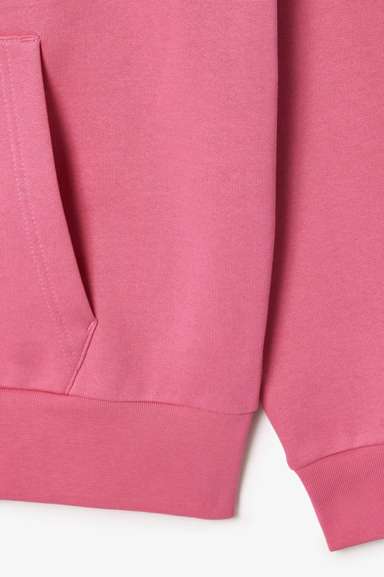Sweat à capuche Lacoste rose – Image 7