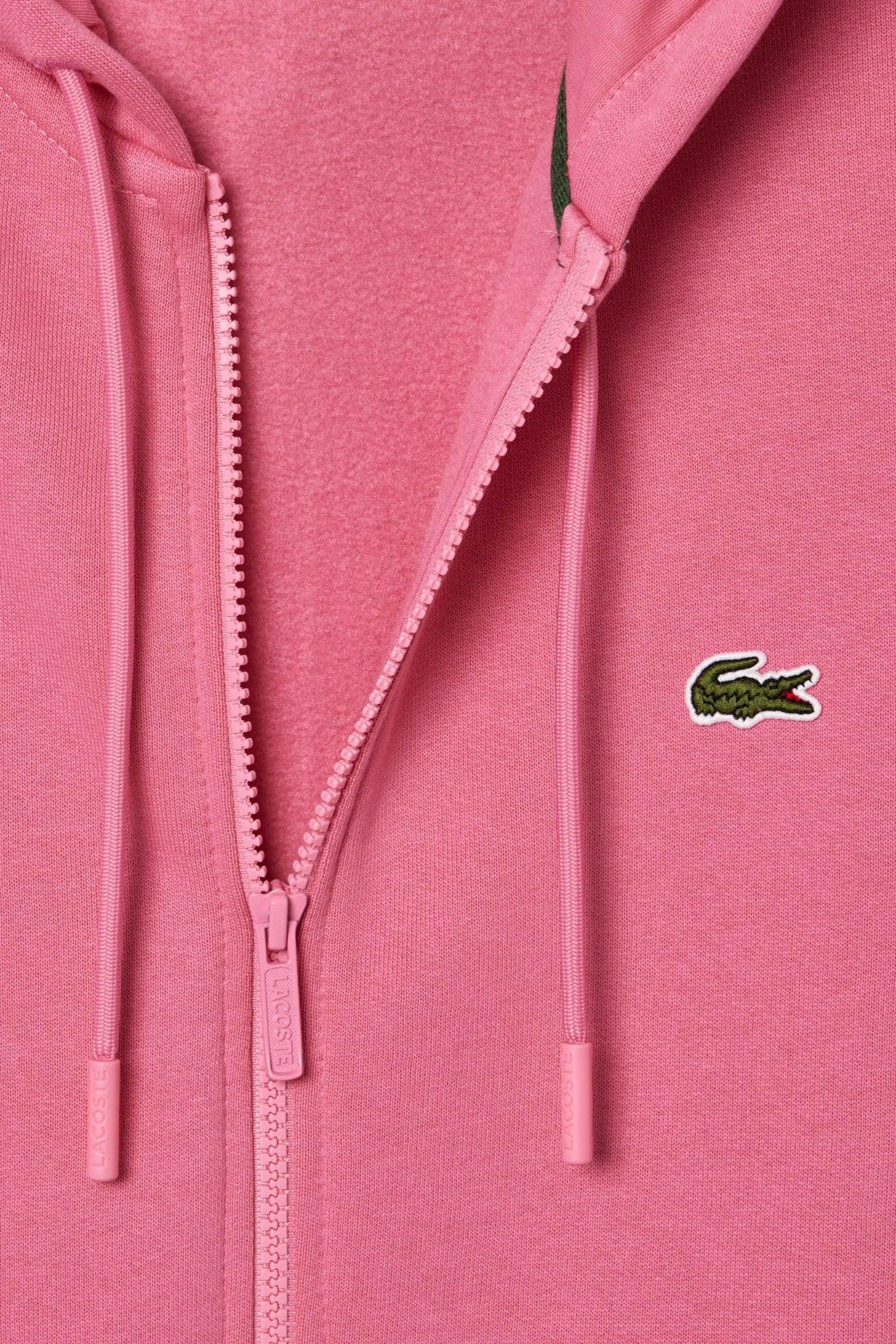 Sweat à capuche Lacoste rose – Image 8