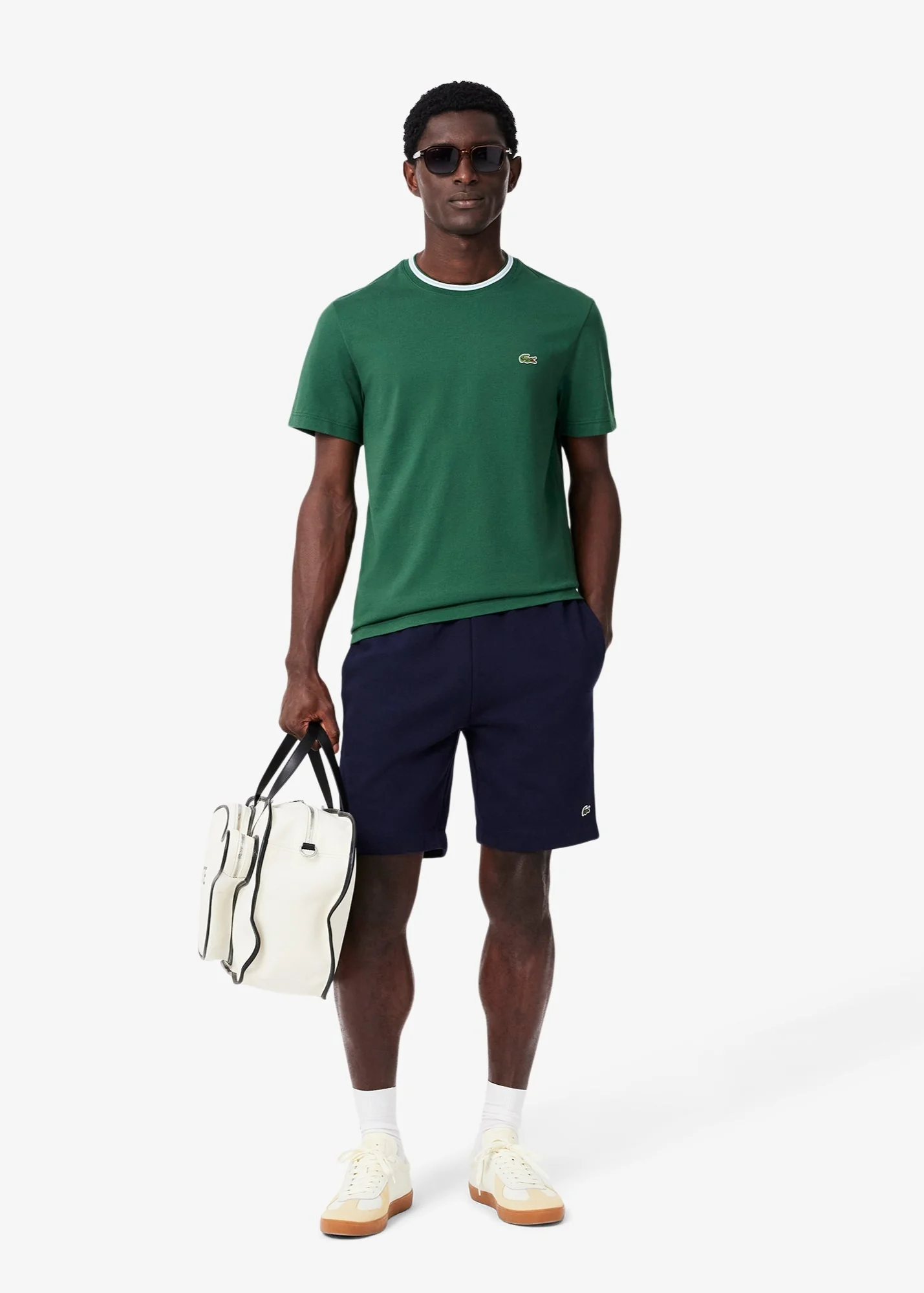 Short Lacoste marine – Image 2