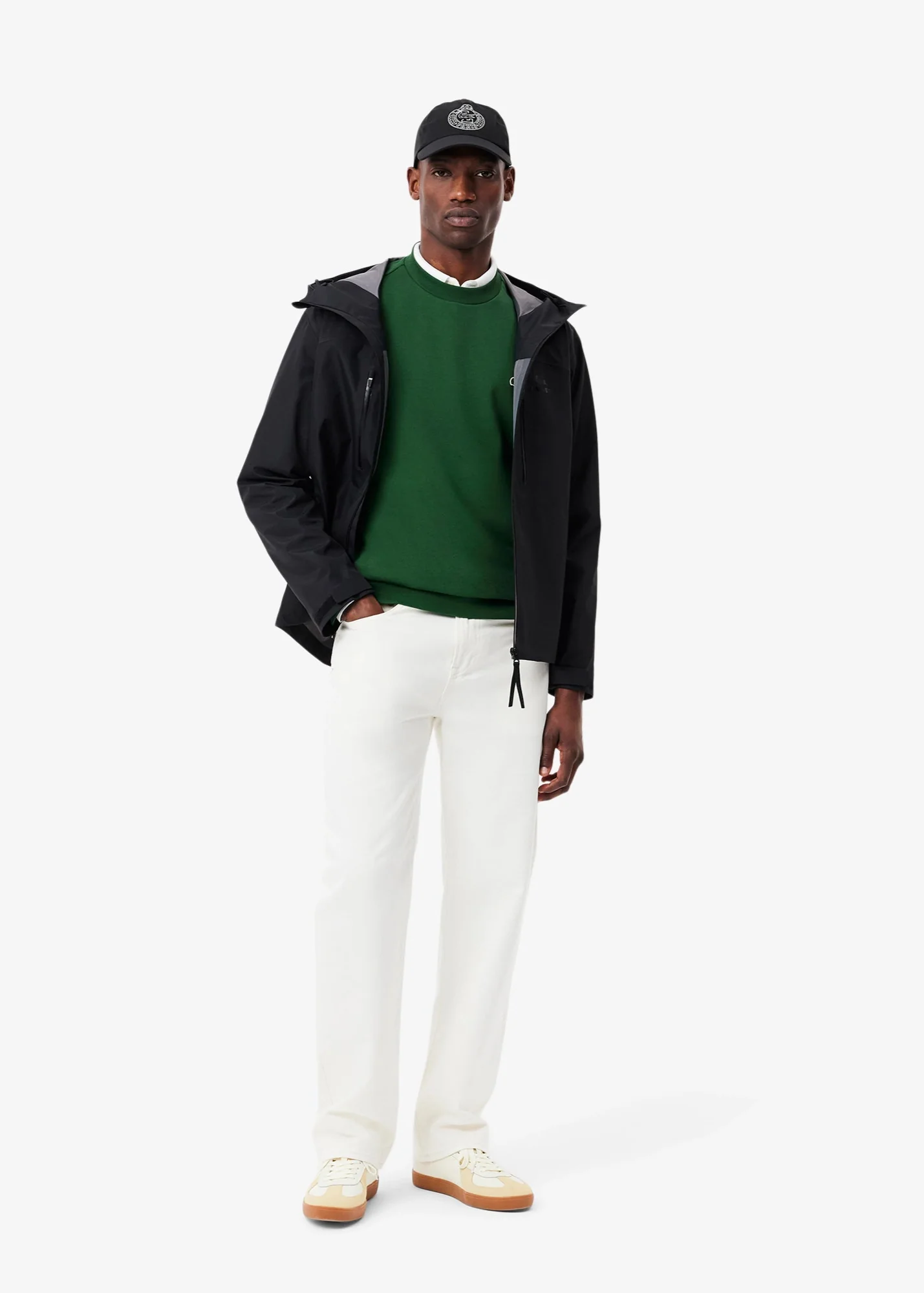 Sweat Lacoste vert – Image 4