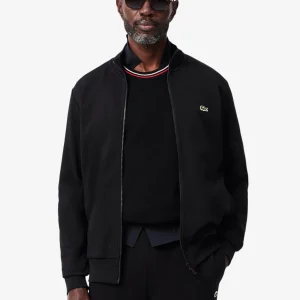 Sweat zippé Lacoste noir