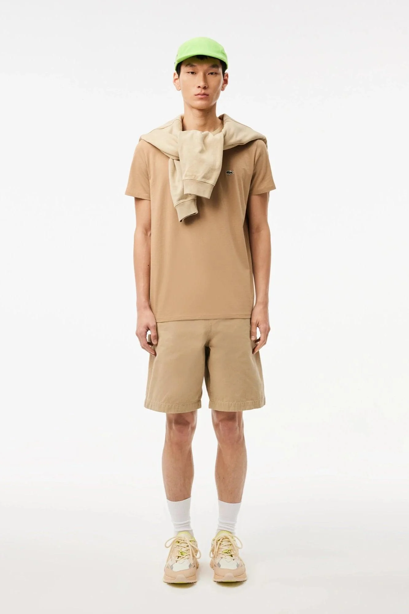 T-Shirt Lacoste beige – Image 4