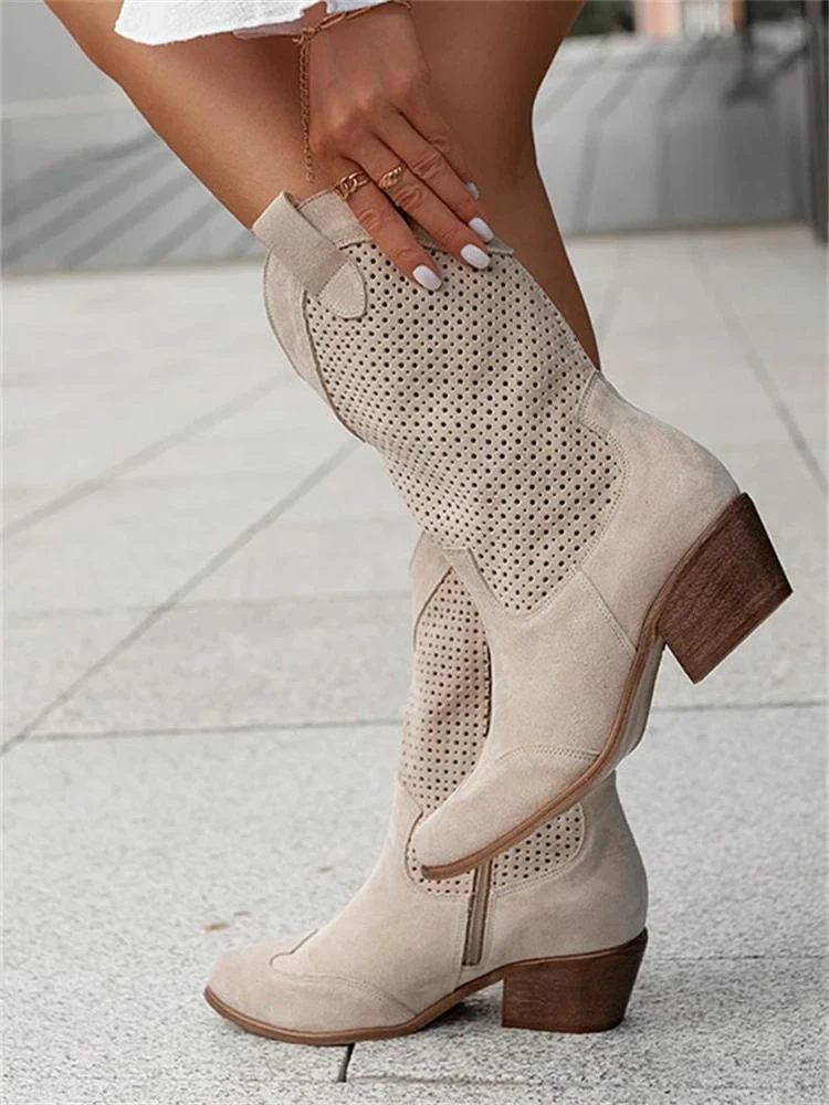 Zoe| Bottes western mi-longues pour femme | Mode – Image 6