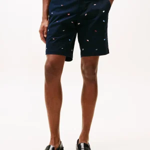 Bermuda à motifs Tommy Hilfiger marine