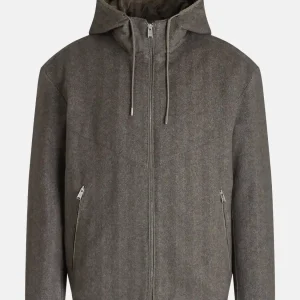 Blouson BOSS marron en laine