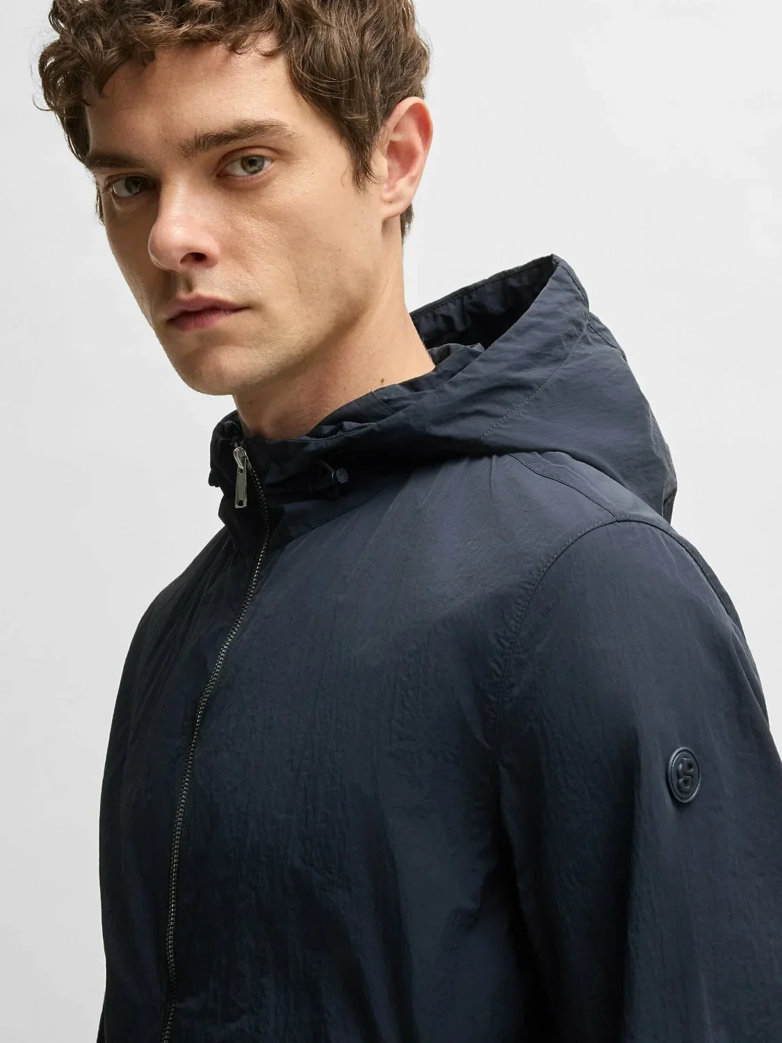 Blouson imperméable BOSS marine – Image 3