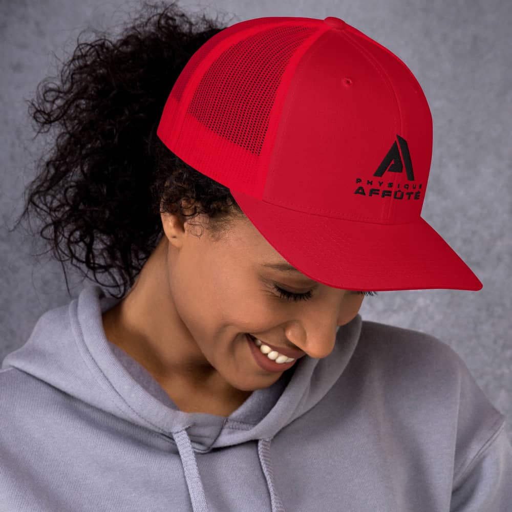 Casquette full rouge Trucker – Image 4