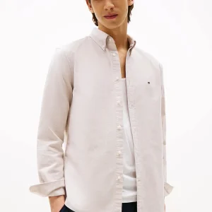 Chemise Tommy Hilfiger beige en coton