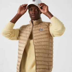 Doudoune sans manches déperlante JOTT Tom - Beige
