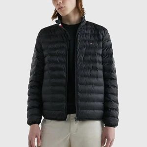 Doudoune déperlante Tommy Hilfiger noire