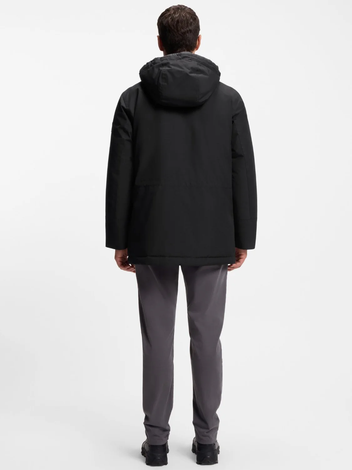 Parka déperlante BOSS noire – Image 5