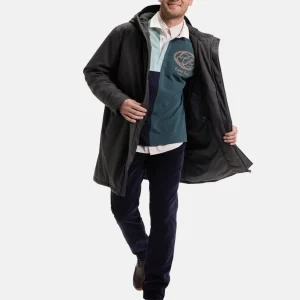 Parka déperlante Eden Park kaki