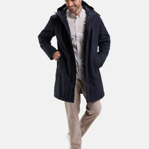 Parka déperlante Eden Park marine
