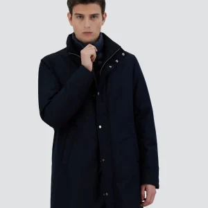 Parka imperméable Herno marine en duvet