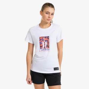 T-SHIRT / MAILLOT DE BASKETBALL FEMME CONFIRMEE - TS500 CIEL