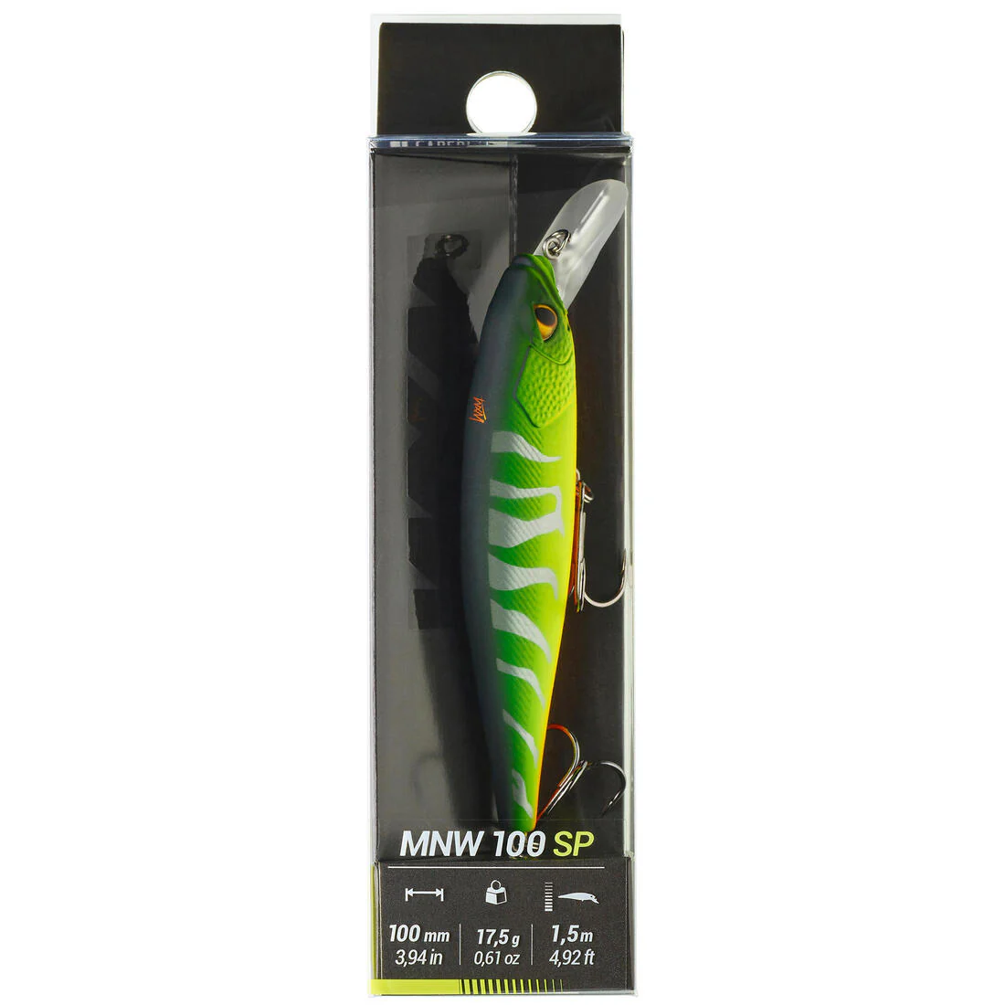 POISSON NAGEUR JERKBAIT MINNOW WXM MNW 100 SP DOS – Image 4