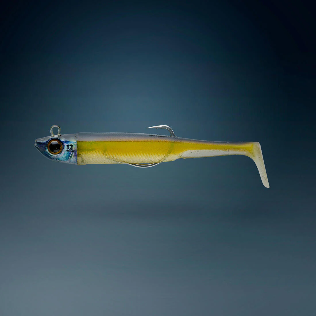 COMBO leurres souples shad texan anchois ANCHO 90 12g Ayu en mer – Image 2