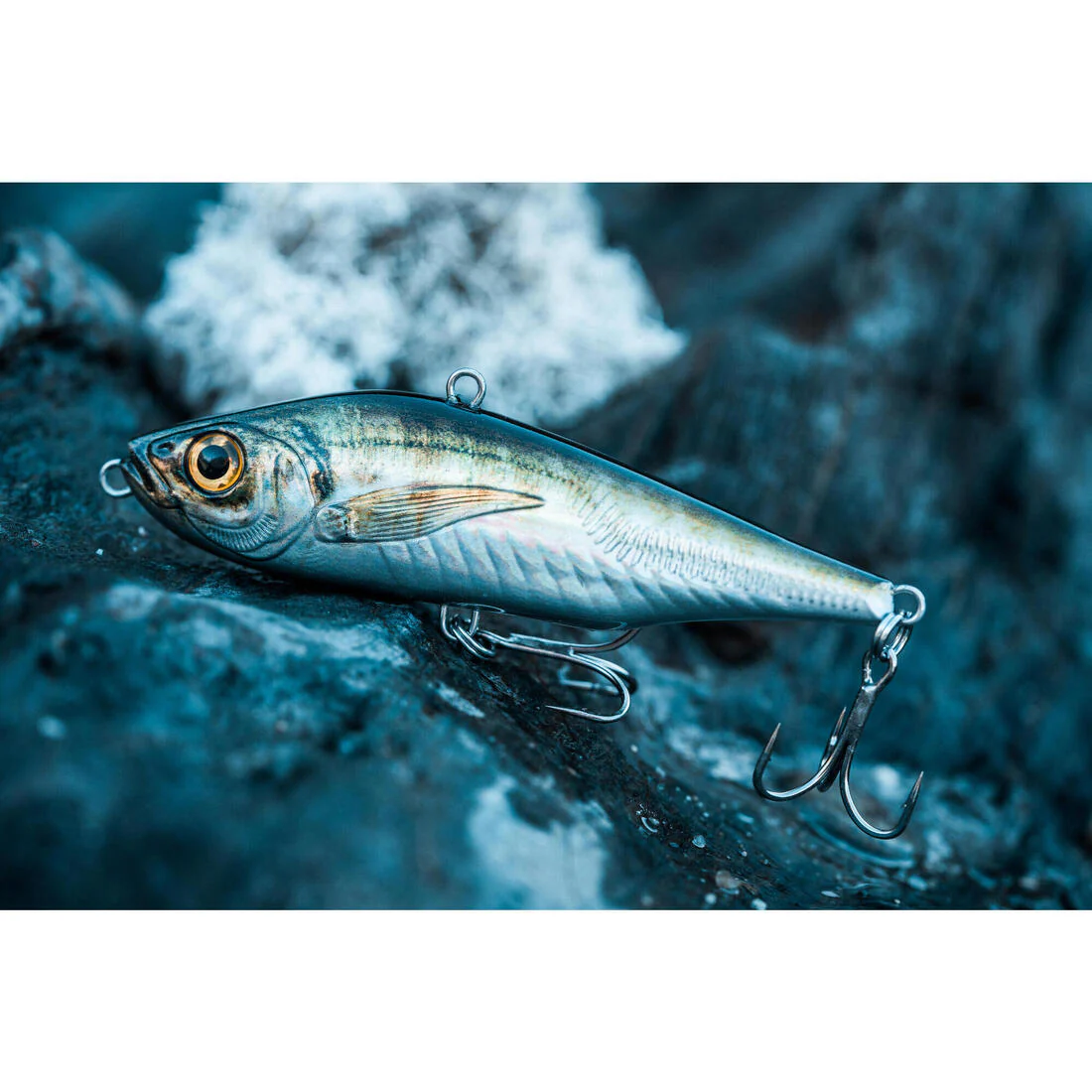 Poisson nageur AJIVIB 100 US au leurre en mer – Image 3