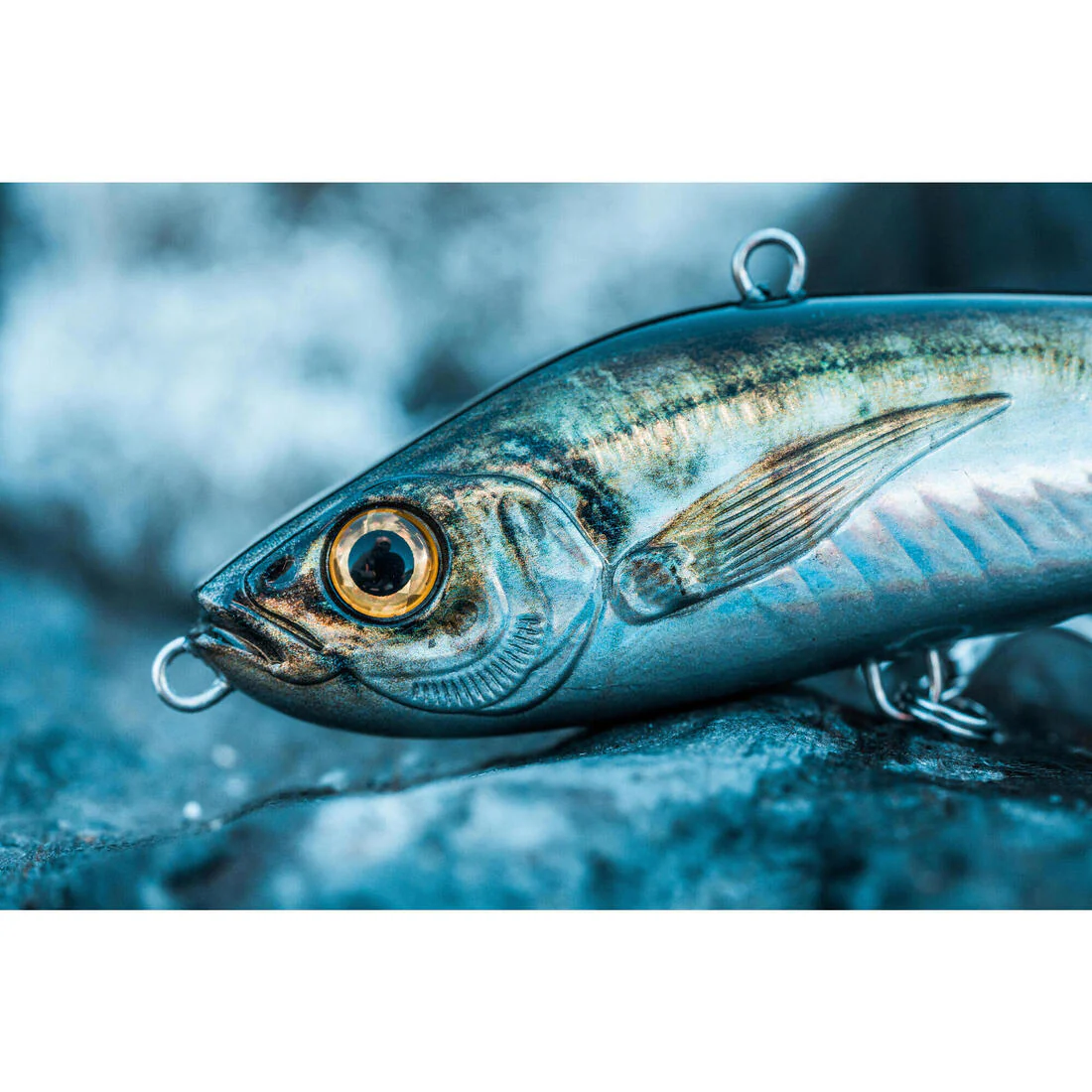 Poisson nageur AJIVIB 100 US au leurre en mer – Image 4