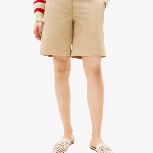 Short chino femme Tommy Hilfiger beige